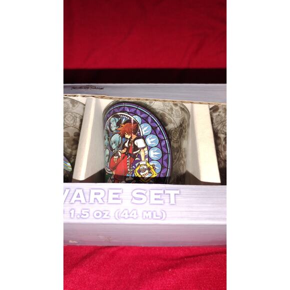 Kingdom Hearts Shot Glass Set of 4 – Disney Collector’s Item Brand New HTF - Picture 5 of 7
